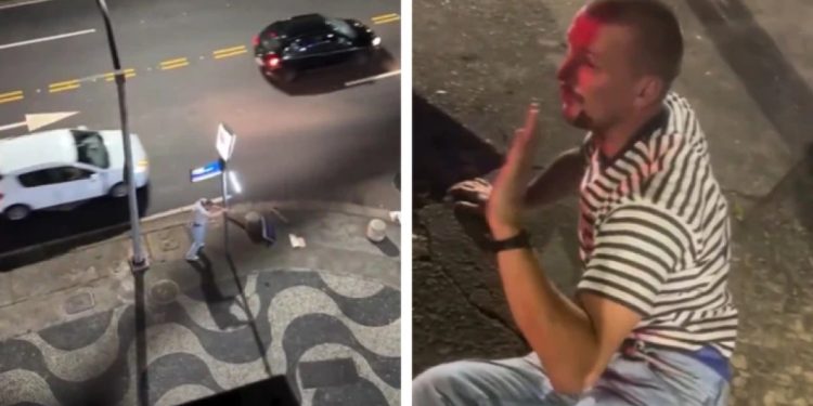 ‘dia-de-furia’-em-copa:-noruegues-e-preso-apos-chutar-motos-e-carros