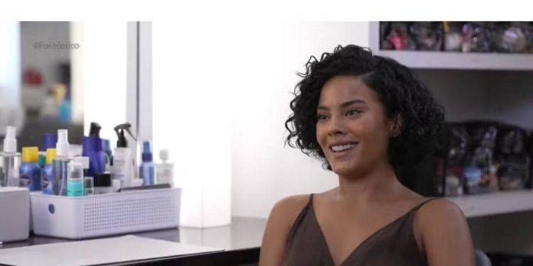 ‘tais-araujo-me-inspira-desde-pequena’,-diz-bella-campos,-de-vale-tudo