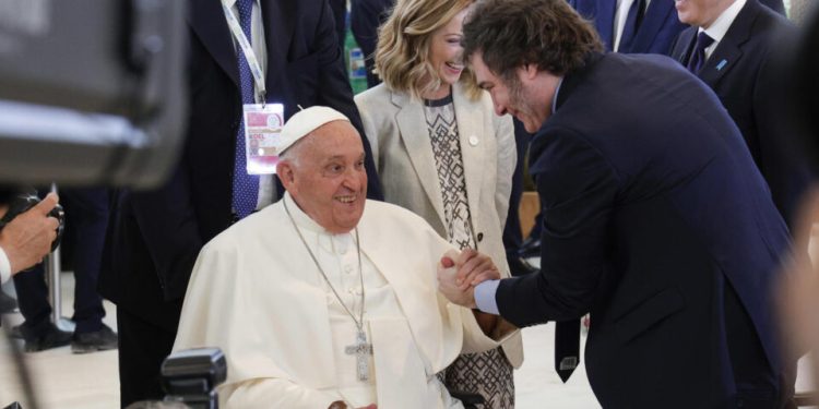“argentino-mais-importante-da-historia”,-diz-milei-sobre-papa-francisco