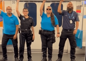 entregando-tudo:-funcionarios-do-metro-bombam-com-videos-de-lady-gaga