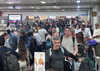 longas-filas-no-galeao:-passageiros-reclamam-de-demora-na-chegada-ao-rio