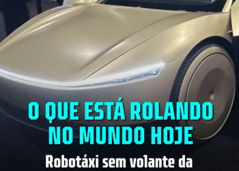 O que t? rolando: Tesla ? investigada nos EUA por robot?xis sem volante